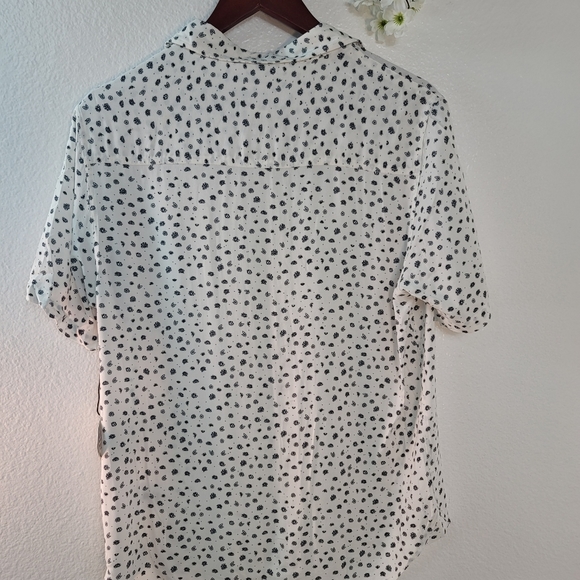 PARALLEL X LEAGUE THE DUKE WOVEN WHITE/BLACK MEN'S SIZE SMALL NEW WITH TAGS - Picture 13 of 16